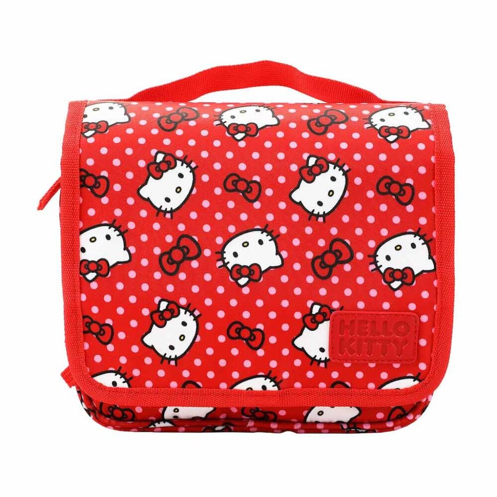 Hello Kitty Folding Hanging Travel Toiletry Bag
